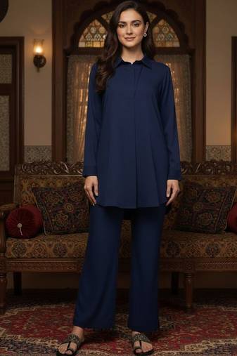 Women Regular Kurta with Trousers