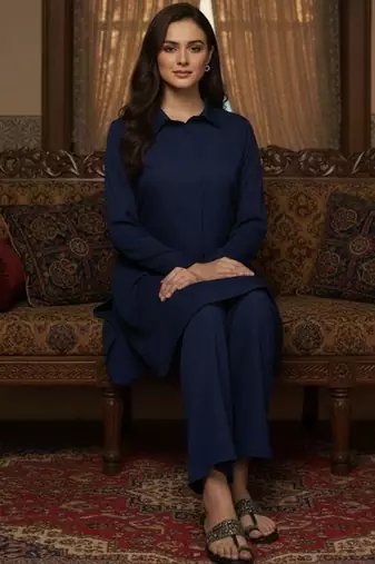 Women Regular Kurta with Trousers