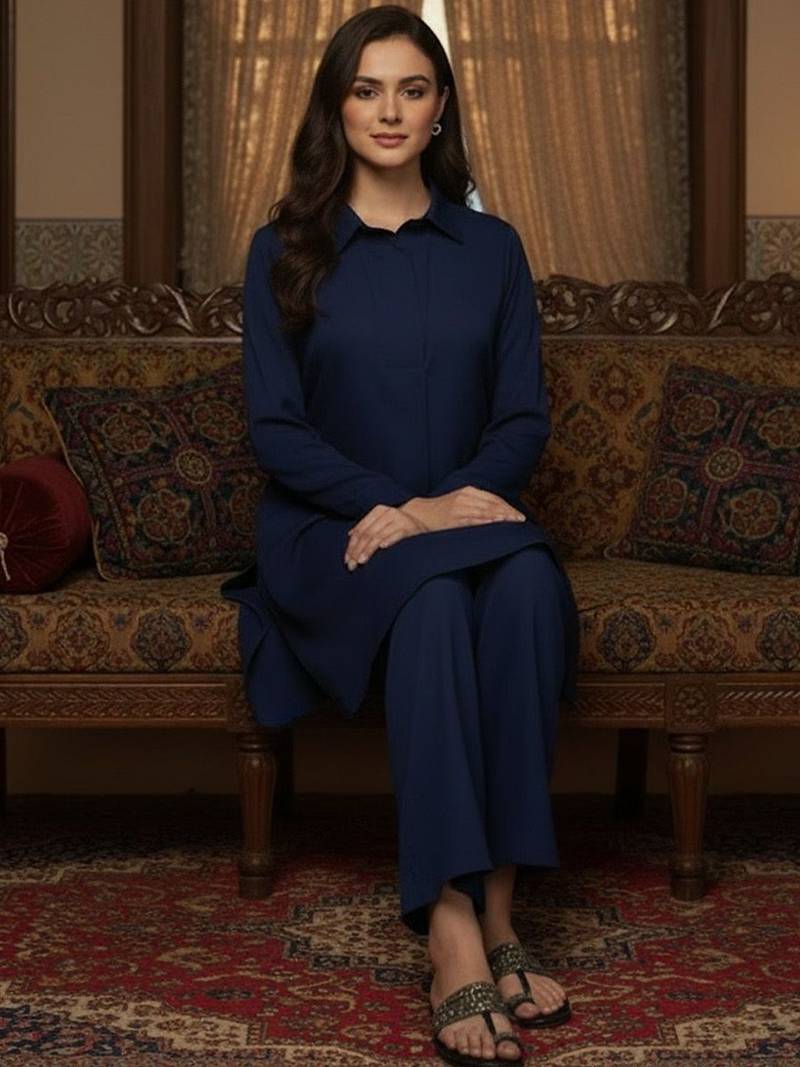Women Regular Kurta with Trousers