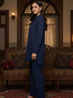 Women Regular Kurta with Trousers 4