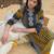 Women Printed Regular Thread Work Pure Cotton Kurta with Trousers & With Dupatta