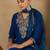 Women Ethnic Motifs Embroidered Regular Liva Kurta with Trousers & With Dupatta