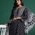 Plus Size Printed Pure Cotton Kurta with Trousers & Dupatta