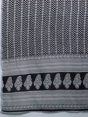 Plus Size Printed Pure Cotton Kurta with Trousers & Dupatta 5