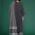 Plus Size Printed Pure Cotton Kurta with Trousers & Dupatta