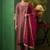 Women Ethnic Motifs Regular Kurta with Trousers & With Dupatta