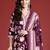 Floral Printed Pure Cotton Kurta With Trousers & Dupatta