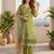 Women Floral Embroidered Regular Thread Work Pure Cotton Kurta with Trousers & With Dupatta