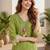 Women Floral Embroidered Regular Thread Work Pure Cotton Kurta with Trousers & With Dupatta
