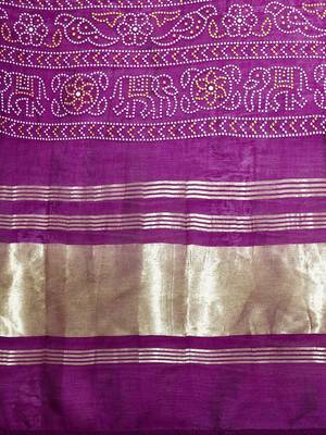Floral Thread Work Liva Kurta with Trousers & With Dupatta 5