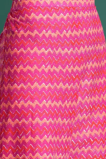 Women Floral Printed Regular Pure Cotton Kurta with Palazzos & With Dupatta