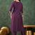 Women Ethnic Motifs Embroidered Regular Thread Work Kurta with Trousers
