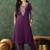 Women Ethnic Motifs Embroidered Regular Thread Work Kurta with Trousers