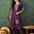Women Ethnic Motifs Embroidered Regular Thread Work Kurta with Trousers