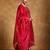 Women Floral Yoke Design Regular Thread Work Kurta with Trousers & With Dupatta