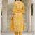 Women Floral Printed Regular Mirror Work Kurta with Trousers & With Dupatta