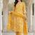 Women Floral Printed Regular Mirror Work Kurta with Trousers & With Dupatta