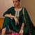 Women Ethnic Motifs Embroidered Regular Sequinned Kurta with Trousers & With Dupatta
