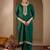 Women Ethnic Motifs Embroidered Regular Sequinned Kurta with Trousers & With Dupatta