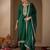 Women Ethnic Motifs Embroidered Regular Sequinned Kurta with Trousers & With Dupatta