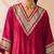 Women Embroidered Regular Kurta with Trousers