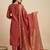 Women Ethnic Motifs Embroidered Regular Kurta with Trousers & With Dupatta