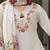Floral Embroidered Thread Work Pure Cotton Straight Kurta With Trousers & Dupatta