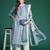 Floral Printed Regular Pure Cotton Kurta with Trousers & Dupatta