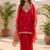 Women Ethnic Motifs Embroidered Thread Work Kurta with Sharara & With Dupatta