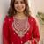 Women Ethnic Motifs Embroidered Thread Work Kurta with Sharara & With Dupatta