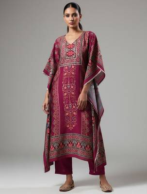 Women Floral Printed Kurta with Trouser 1