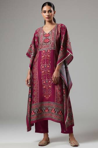 Women Floral Printed Kurta with Trouser