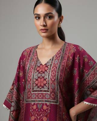 Women Floral Printed Kurta with Trouser 2