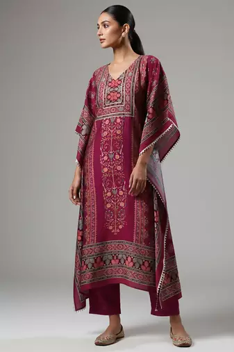 Women Floral Printed Kurta with Trouser