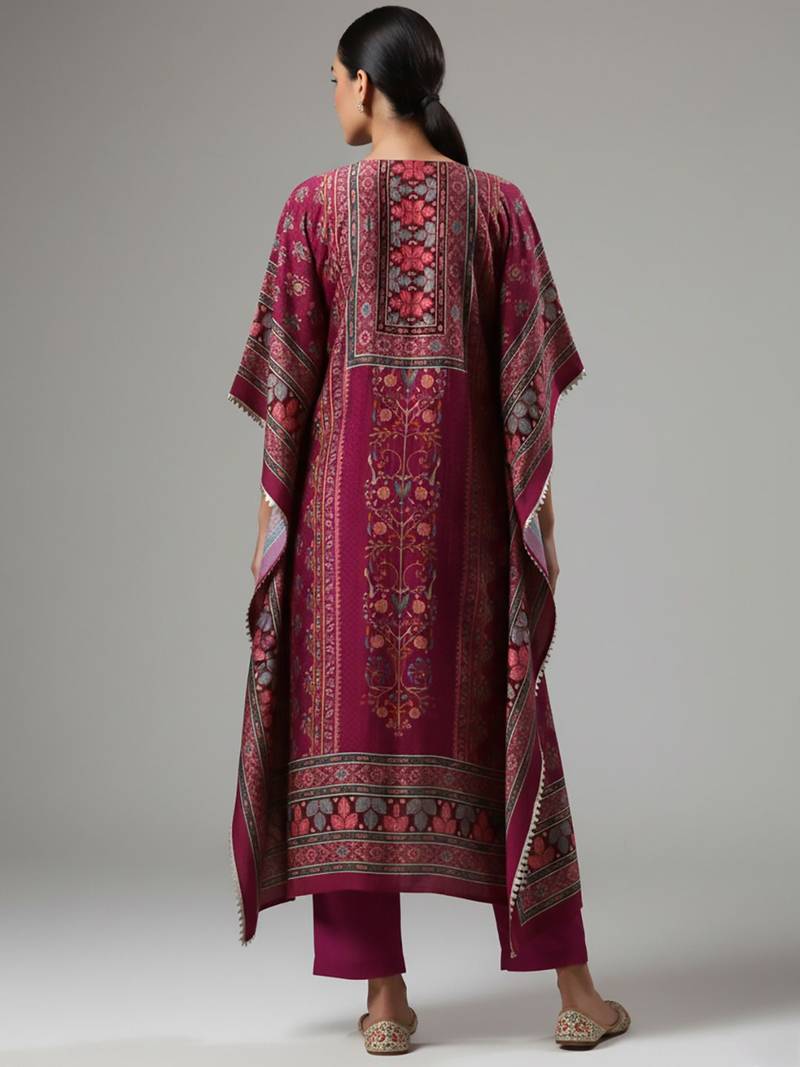 Women Floral Printed Kurta with Trouser