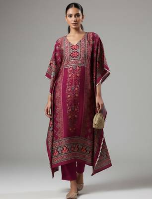 Women Floral Printed Kurta with Trouser 5