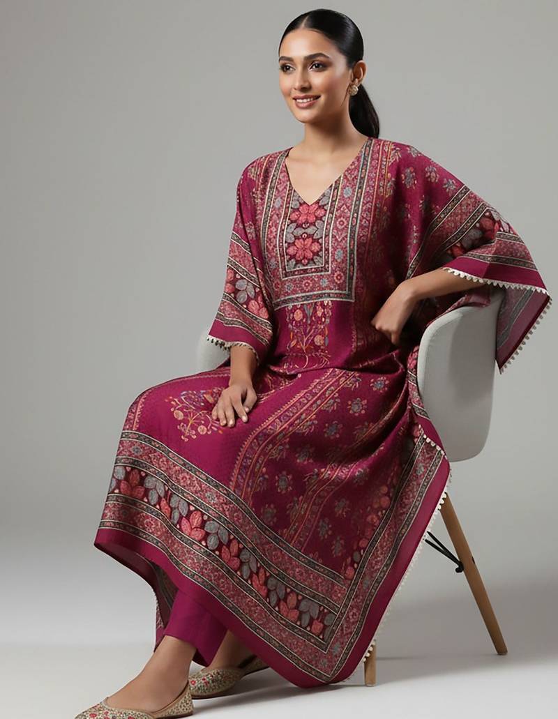 Women Floral Printed Kurta with Trouser
