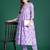 Floral Printed Regular  Cotton Kurta with Trousers