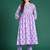 Floral Printed Regular  Cotton Kurta with Trousers