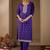 Ethnic Motifs Embroidered Sequinned Kurta with Trousers & With Dupatta