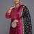 Xtra Ethnic Motifs Yoke Design Gotta Patti Kurta with Trousers & Dupatta