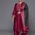 Xtra Ethnic Motifs Yoke Design Gotta Patti Kurta with Trousers & Dupatta