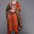 Women Rust Ethnic Motifs Embroidered Kurta with Trousers & Dupatta