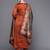 Women Rust Ethnic Motifs Embroidered Kurta with Trousers & Dupatta