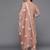 Women Beige Thread Embroidered  Cotton Kurta with Trouser and Dupatta