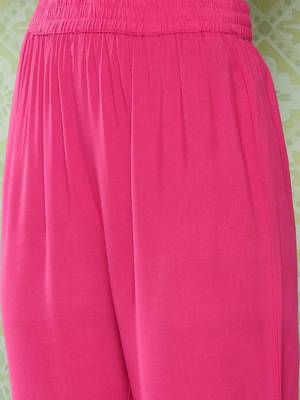 Women Ethnic Motifs Printed Regular Kurta with Trousers 6