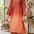 Women Ombre Dyed Regular Thread Work Kurta with Trousers