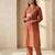 Women Ombre Dyed Regular Thread Work Kurta with Trousers