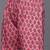Women Grey & Pink Floral Print Angrakha Gotta Patti  Cotton Kurta with Sharara