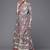 Women Grey & Pink Floral Print Angrakha Gotta Patti  Cotton Kurta with Sharara